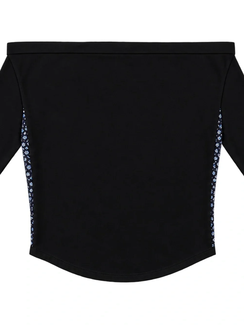 Tory Burch Kendra Cardigan in Cerulean Blue Flower Pattern